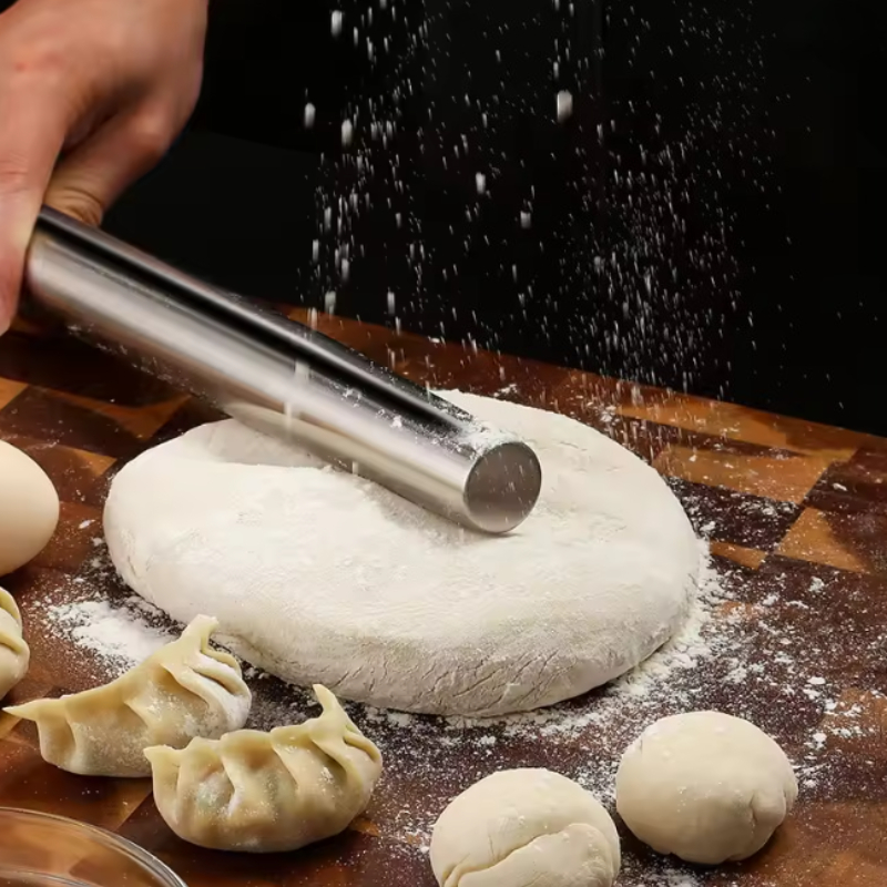 1PC Kitchen Rolling Pin Stainl - Kitchen Roll Baking ulasan dan harga