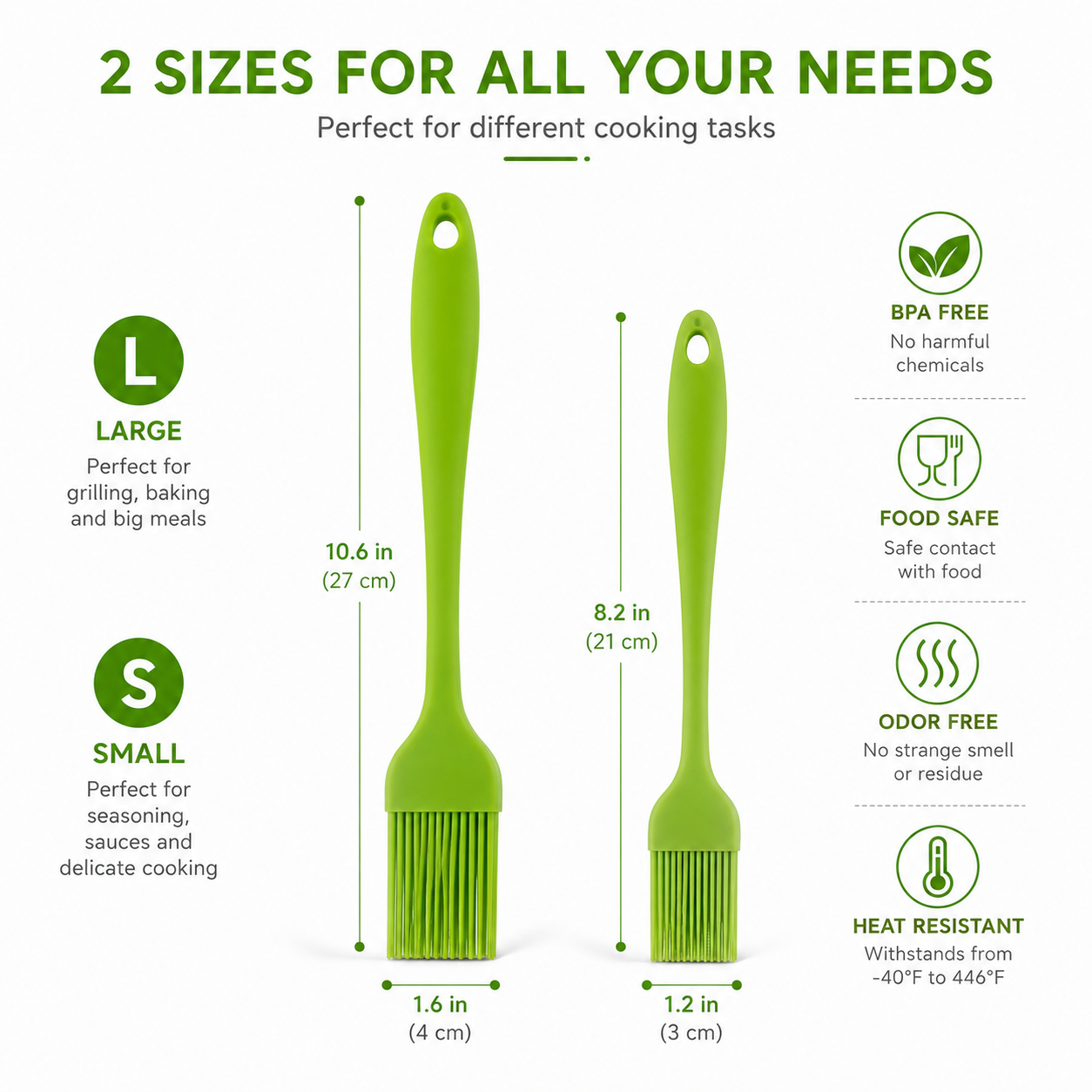 Heat Resistant Food Grade Sili - Pastry Brush Silicone ulasan dan harga