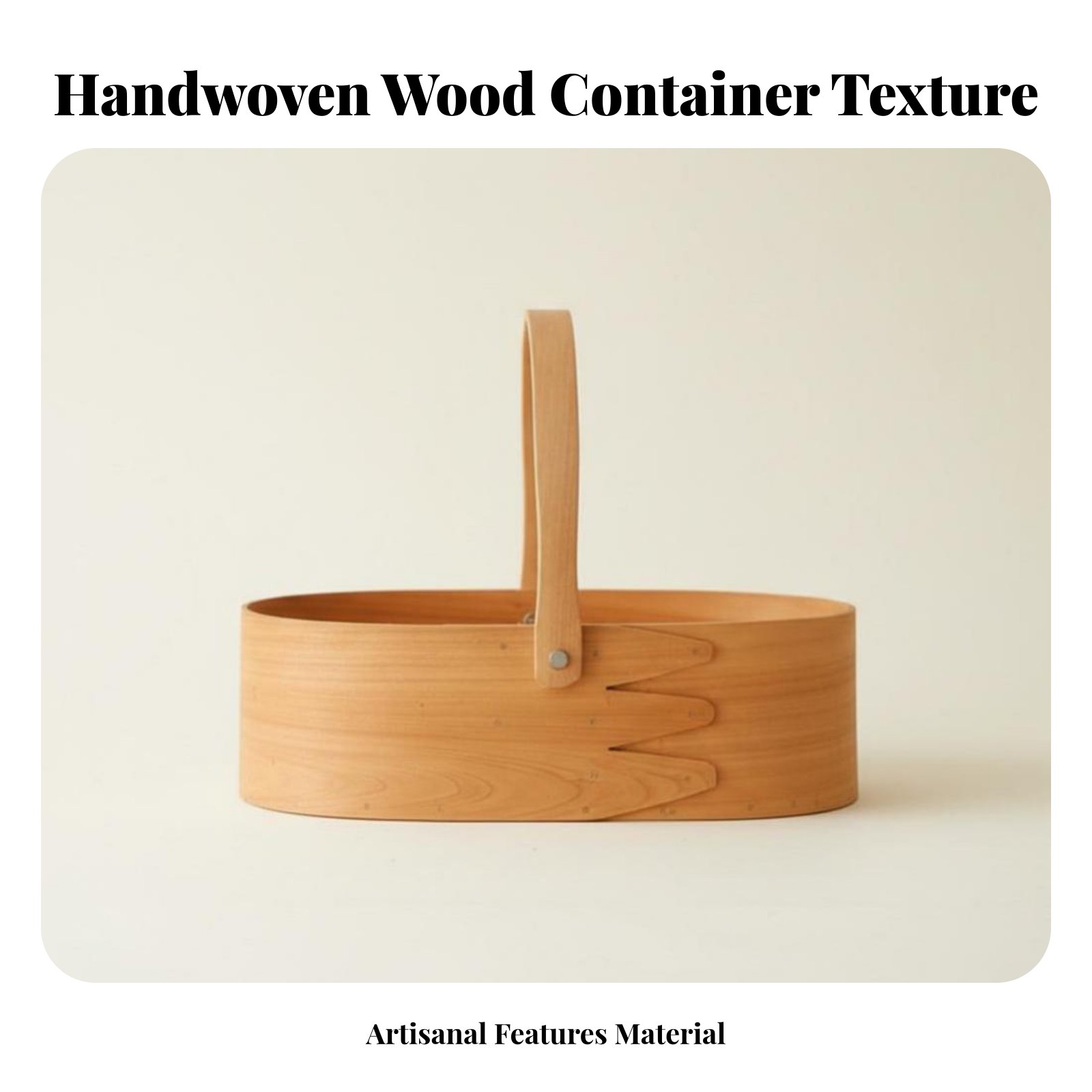Handled Wood Chip Container Ja - Kitchen Tools For Baking ulasan dan harga